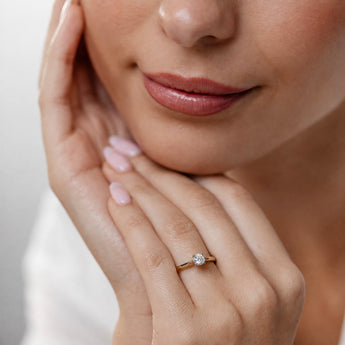 Luminesce Lab Grown 1.20 Carat Diamond Solitaire Ring in 9ct Yellow Gold