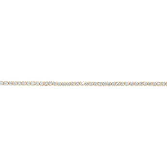Luminesce Lab Grown 2 Carat Diamond Classic Bracelet in 9ct Yellow Gold