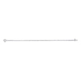 Luminesce Lab Grown 2 Carat Diamond Classic Bracelet in 9ct White Gold