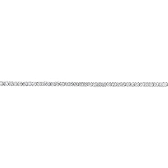 Luminesce Lab Grown 3 Carat Diamond Classic Bracelet in 9ct White Gold