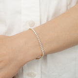 Luminesce Lab Grown 5 Carat Diamond Classic Bracelet in 9ct Yellow Gold