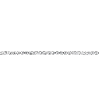 Luminesce Lab Grown 5 Carat Diamond Classic Bracelet in 9ct White Gold