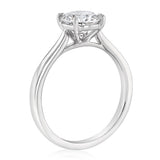 Luminesce Lab Grown 1.50 Carat Diamond Solitaire Ring in Sterling Silver