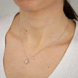 Luminesce Lab Grown 1/3 Carat Diamond Pendant in Sterling Silver