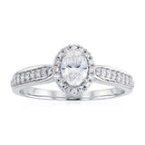 Luminesce Lab Grown 1/3 Carat Diamond Pendant in Sterling Silver