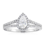 Luminesce Lab Grown 3/4 Carat Diamond Ring in Sterling Silver