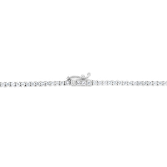 Luminesce Lab Grown 6 Carat Diamond Tennis Necklace in 9ct White Gold