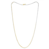 Luminesce Lab Grown 6 Carat Diamond Tennis Necklace in 9ct Yellow Gold