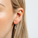 Luminesce Lab Grown 1/6 Carat Diamond Drop Earrings in 9ct Yellow Gold