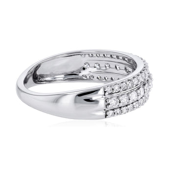 Luminesce Lab Grown 1/2 Carat Diamond RIng in 9ct White Gold