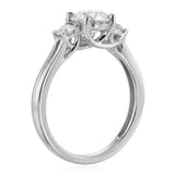 Luminesce Lab Grown 1.2 Carat Diamond Trilogy Ring in 9ct White Gold