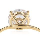 Luminesce Lab Grown 2 Carat Diamond Solitaire Ring in 9ct Yellow Gold