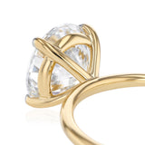 Luminesce Lab Grown 2 Carat Diamond Solitaire Ring in 9ct Yellow Gold