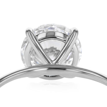 Lumiensce Lab Grown 2 Carat Diamond Solitaire Ring in 9ct White Gold