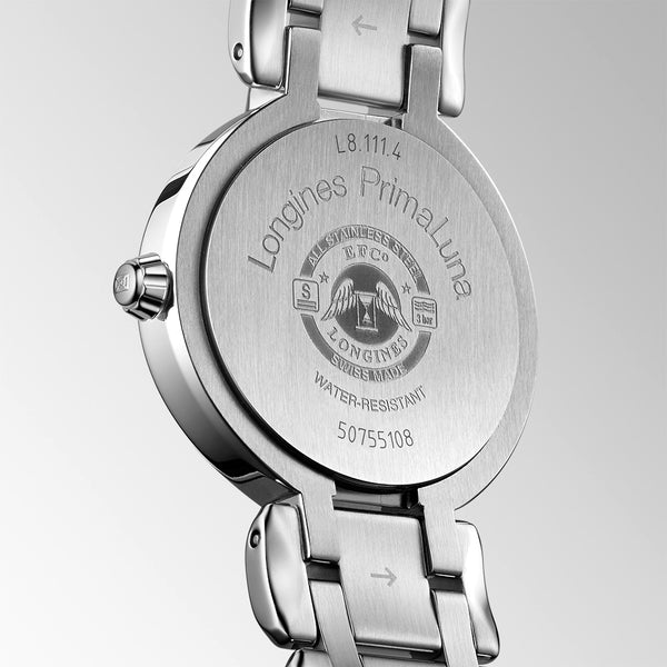 Longines Prima Luna L81114716 Stainless Steel Womens Watch