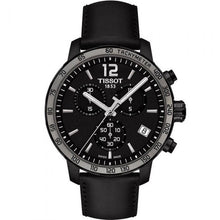 Load image into Gallery viewer, Tissot Quickster T0954173605702 Black Leather Mens Watch