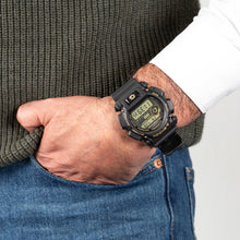 Load image into Gallery viewer, Casio DW-9052GBX-1A9DR Black and Gold Mens Watch