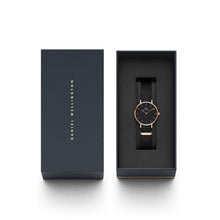 Load image into Gallery viewer, Classic Petitte CORNWALL DW00100247  Rose Gold Black Nato Strap Womans Watch