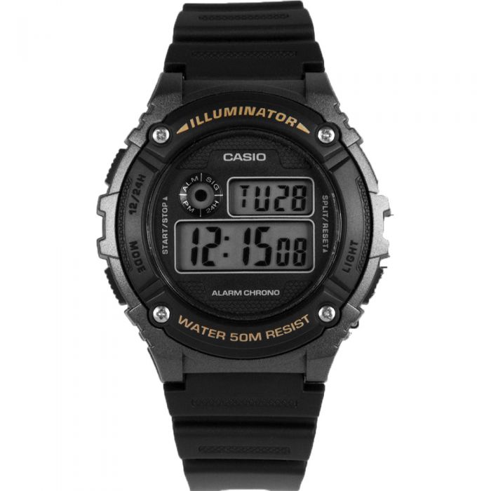Casio W216H 1B Digital Mens Watch Grahams Jewellers