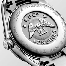 Load image into Gallery viewer, Longines Conquest Classic L22864726 Silver Stainless Steel Womens Watch