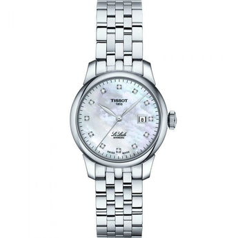 Tissot Le Locle Automatic Lady T0062071111600 12 Diamods Stainless Steel Watch