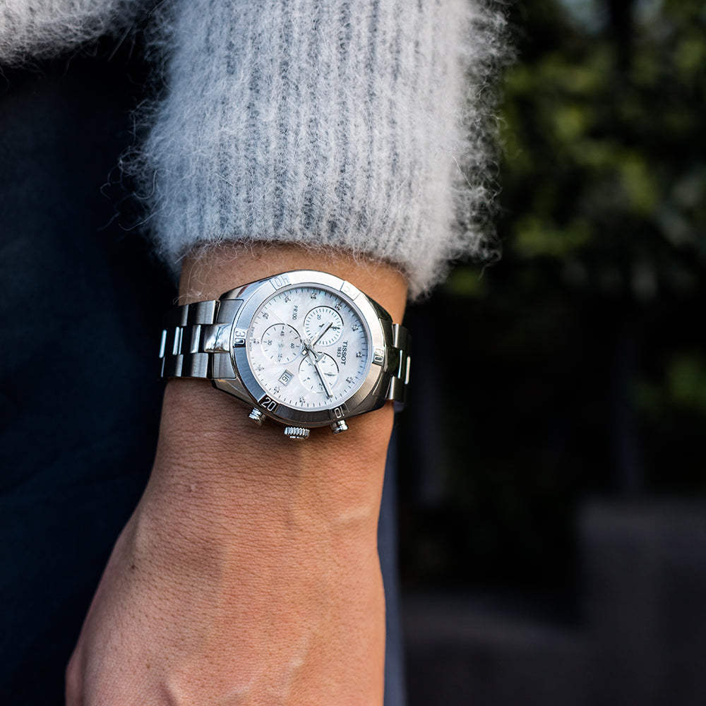 Tissot PR100 Sport Chic T1019171111600 Silver Stainless Steel