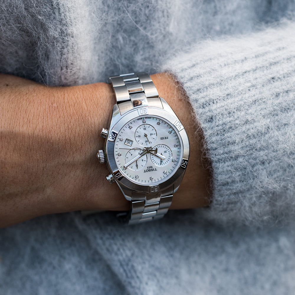 Tissot PR100 Sport Chic T1019171111600 Silver Stainless Steel
