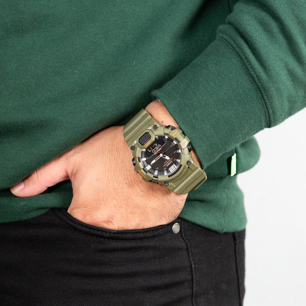 Casio HDC700-3A2 Khaki Green Watch