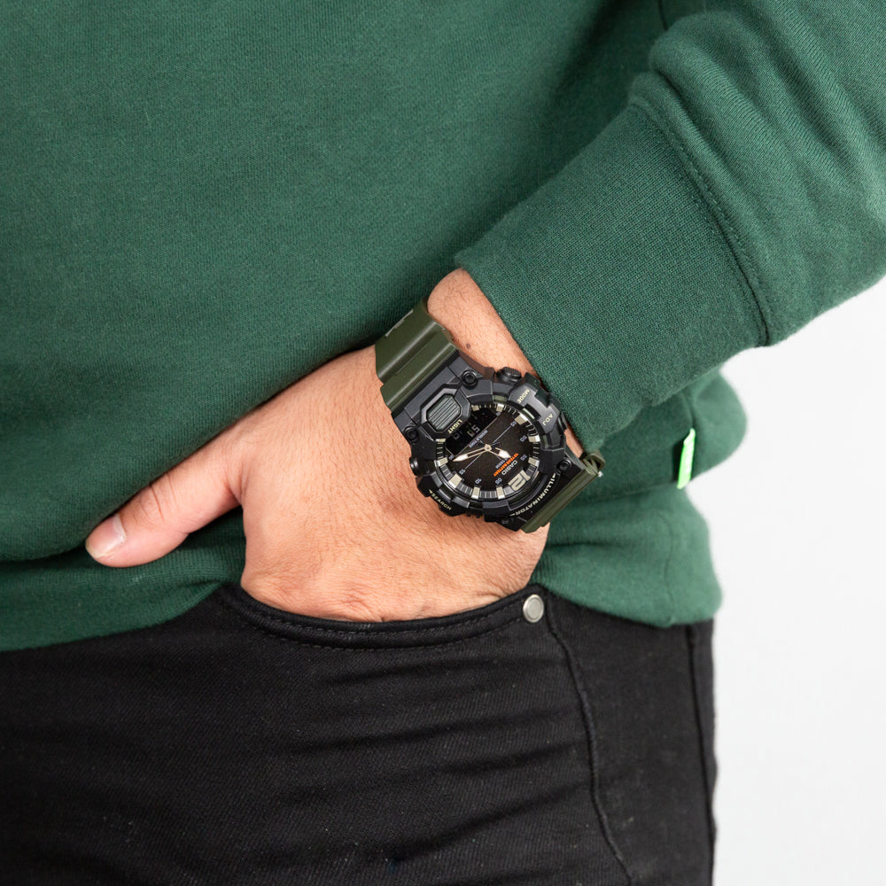 Casio HDC700-3A Illuminator Black Mens Watch