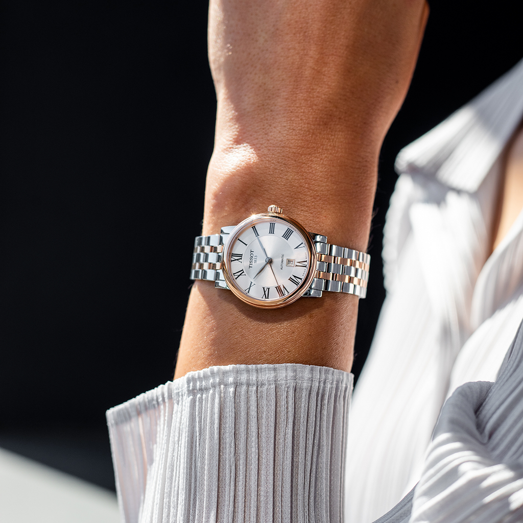 Tissot carson clearance premium lady automatic