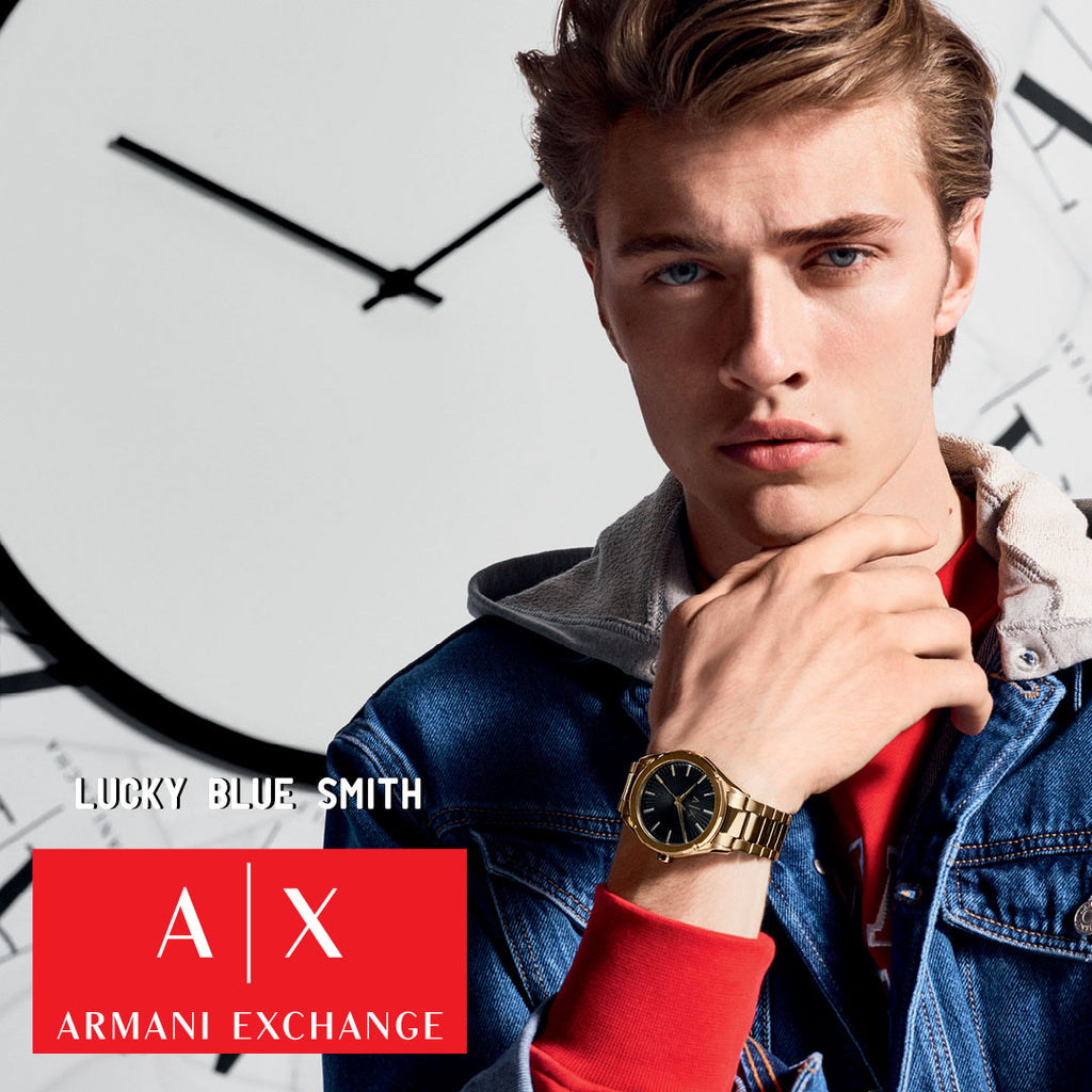 Armani Exchange Fitz AX2801 Gold Coloured 50 Metres Water Resistant Mens Watch