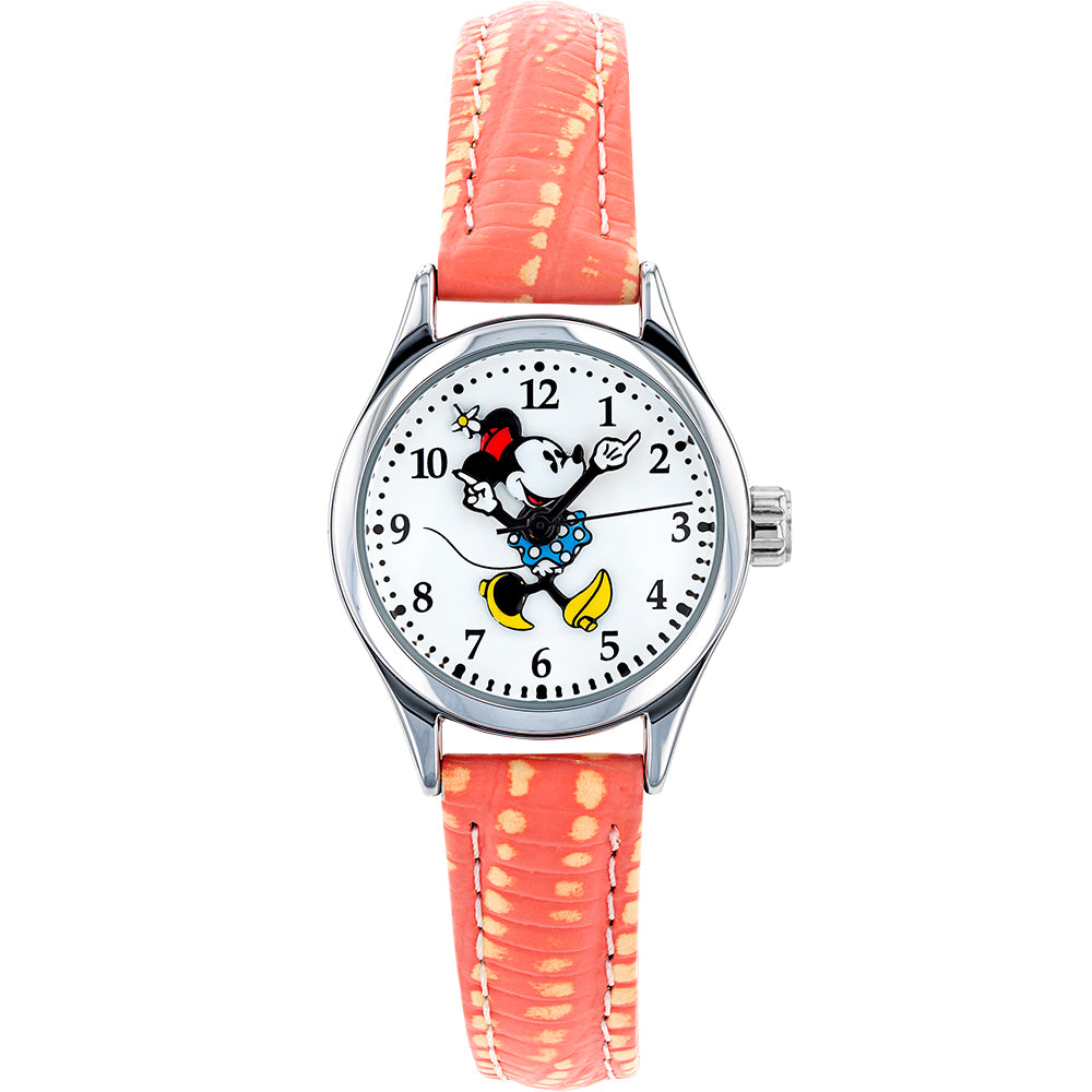 Disney TA56723  Minnie Mouse Croco Pink Watch