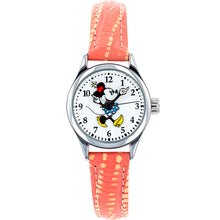 Load image into Gallery viewer, Disney TA56723  Minnie Mouse Croco Pink Watch