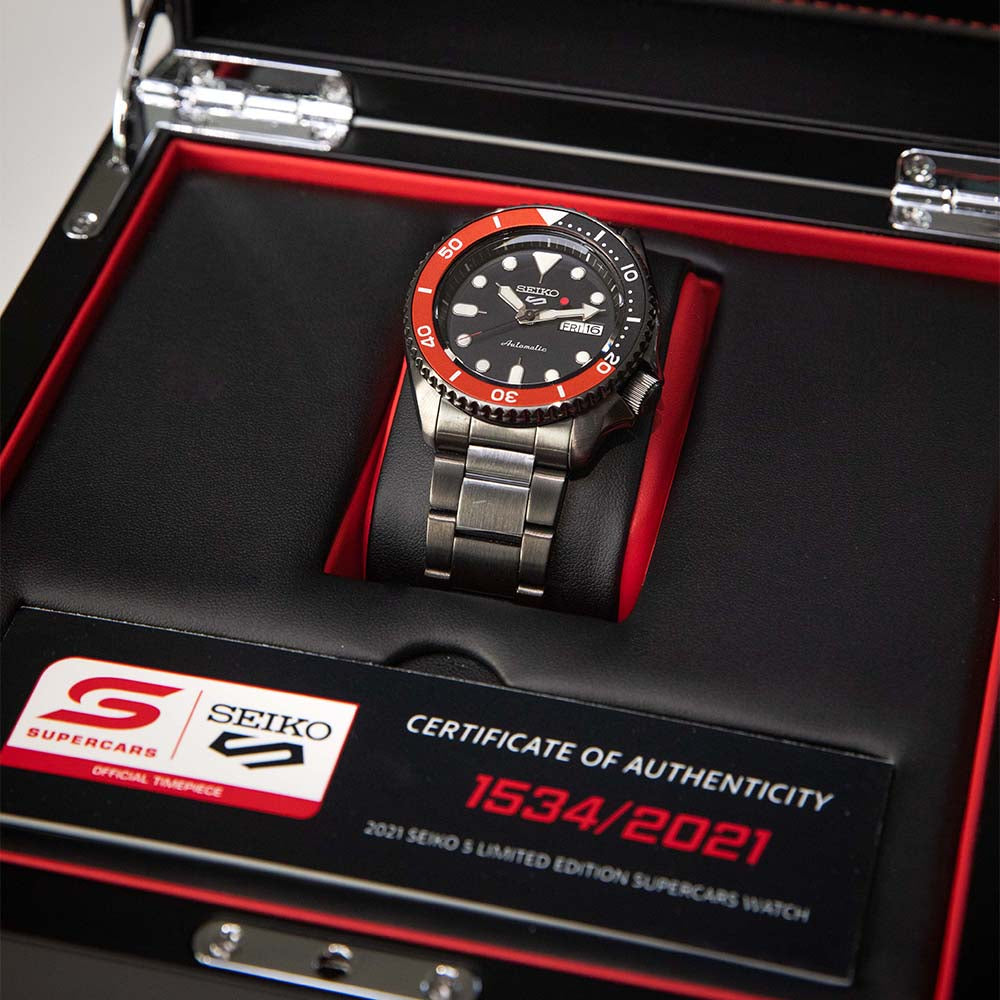 Seiko 5 Supercars 2021 Limited Edition Automatic SRPH53K