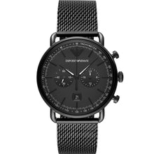 Load image into Gallery viewer, Emporio Armani AR11264 Black Stainless Steel Mens Watch