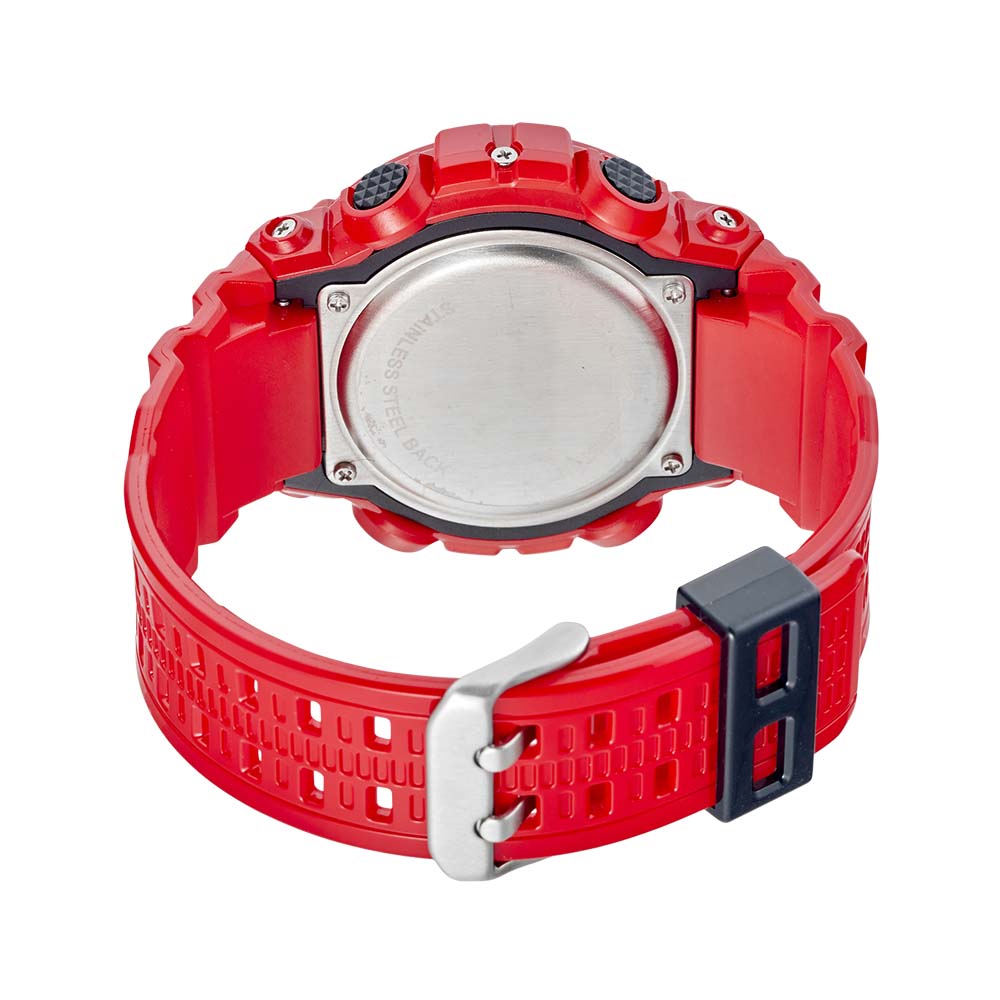 Maxum X2124G2 Black and Red Digital Watch