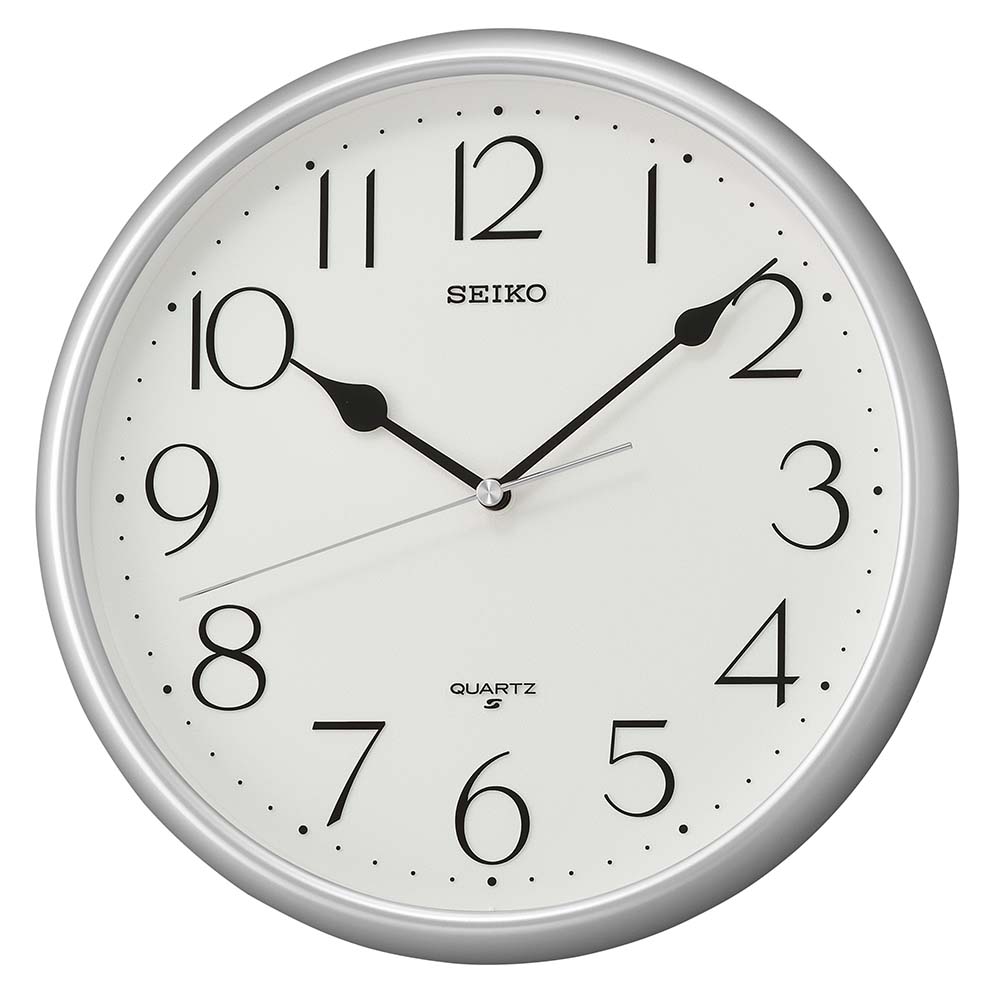 Seiko QXA747-S Silver Office Wall Clock