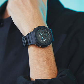 G-Shock GA2100-1A2 Neon Accent Series 'CasiOak'
