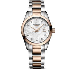 Load image into Gallery viewer, Longines Conquest Classic L22863877 Diamond Stainless Steel