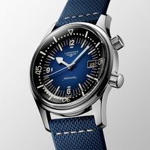 Load image into Gallery viewer, Longines Legend Diver L37744902 Automatic Blue Leather 42mm