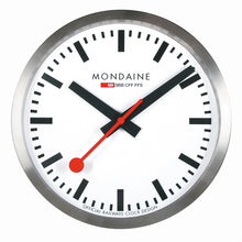 Load image into Gallery viewer, Mondaine A995CLOCK16SBB 40cm Aluminium Wall Clock