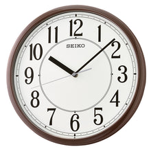 Load image into Gallery viewer, Seiko Clock QXA756-B Brown Wall Clock