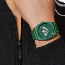 Load image into Gallery viewer, Adidas AOST23050 Project Two Green Resin Mens Watch