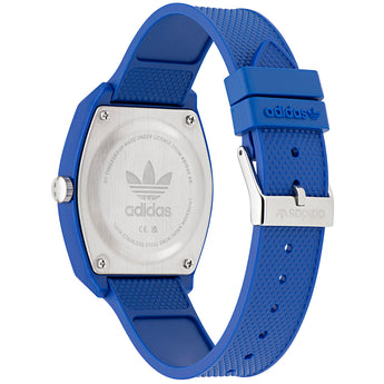 Adidas AOST23049 Project Two Blue Resin Mens Watch