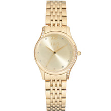 Load image into Gallery viewer, Jag J2707A Gold Tone Stone Set Womens Watch