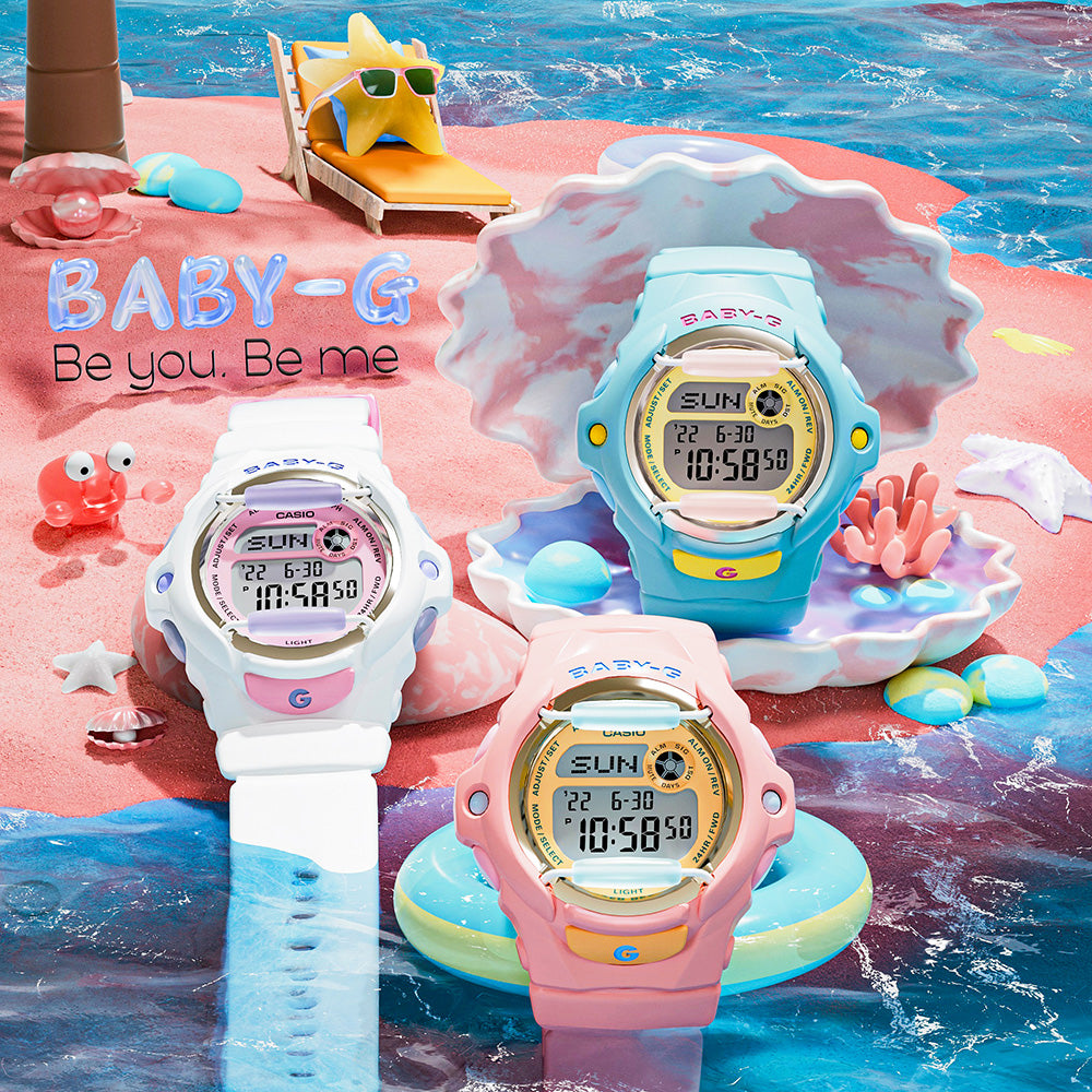Baby-G BG169PB-2 Playful Beach Digital Watch