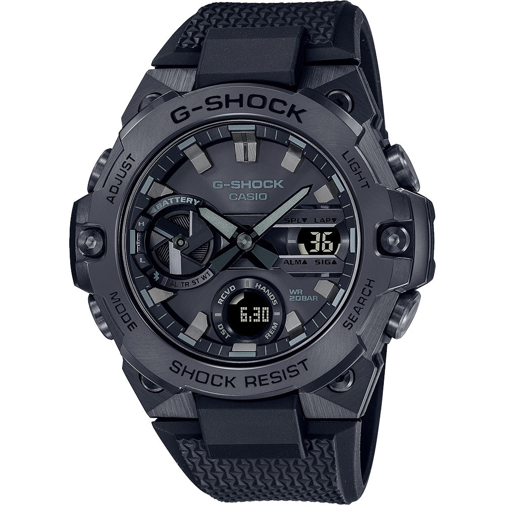 G-Shock GSTB400BB-1 G-Steel Black Watch