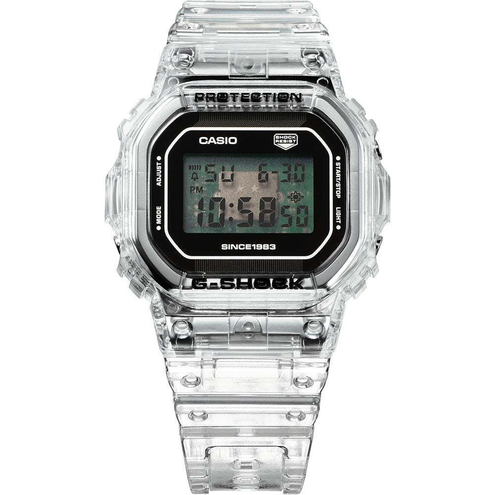 G-Shock DW5040RX-7 40th Anniversary Skeleton Remix Digital Watch