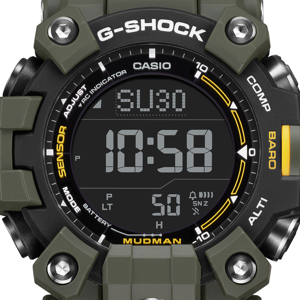 G-Shock GW9500-3 Duplex Mudman Green Watch