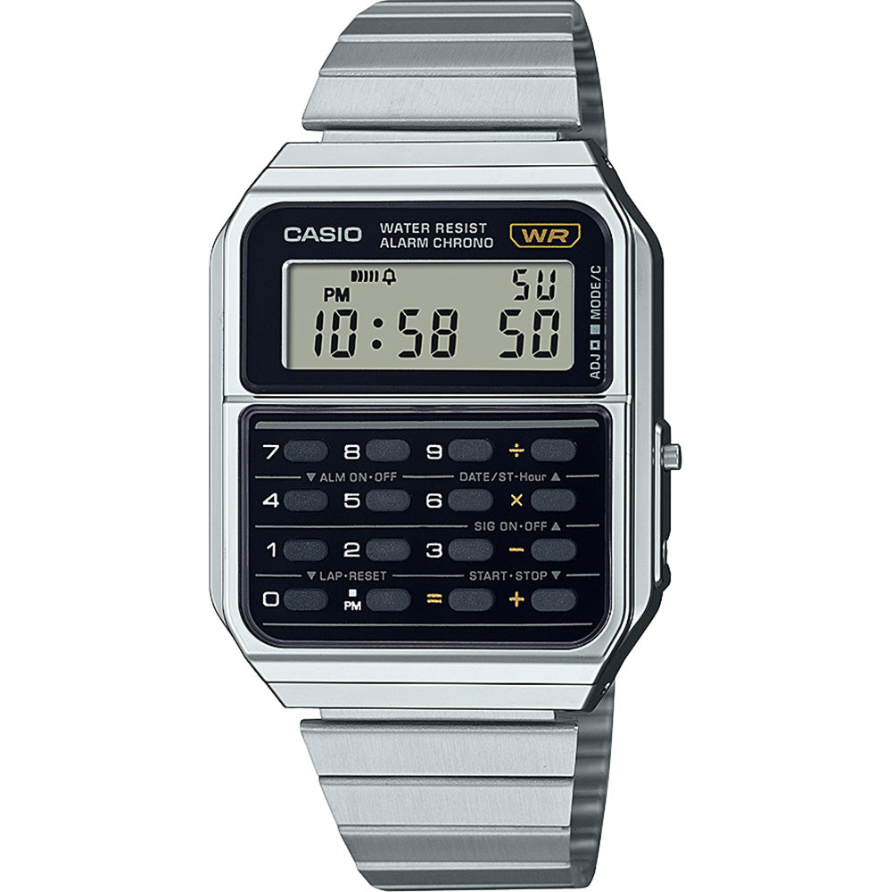 Casio CA500WE-1A Calculator Unisex Watch
